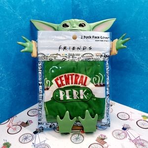 2 Pack - FRIENDS - Central Perk Adult Face Mask